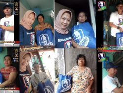 Rayakan HUT ke-1, Ganjarist Kota Bogor Bagikan Paket Bantuan Sembako Bagi Dhuafa