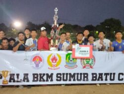 Final BKM Sumur Batu Cup Dihadiri Haji Anton